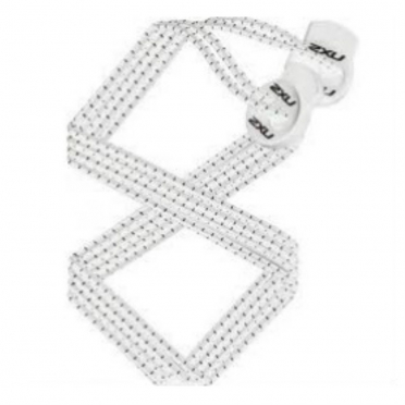 2XU Locked Laces elastische veters wit 2015 UA1855g 